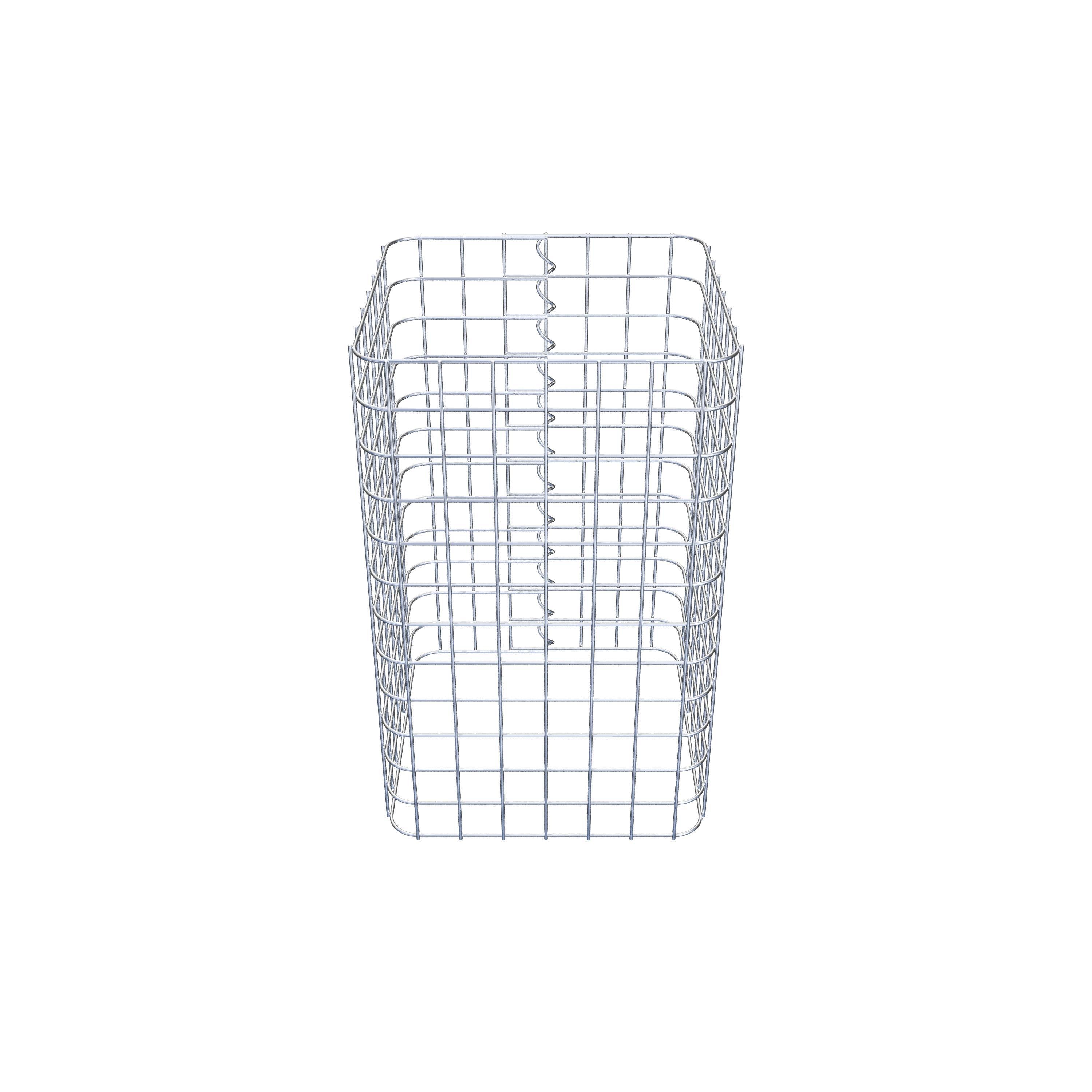 Gabion column 42 x 42 cm MW 5 x 5 cm square