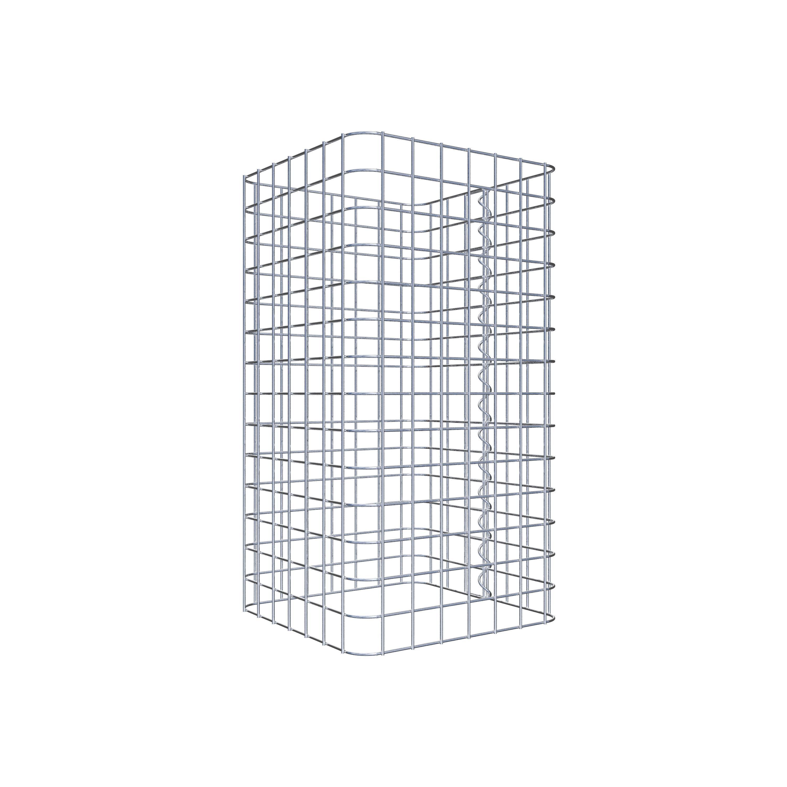 Gabion column 42 x 42 cm MW 5 x 5 cm square