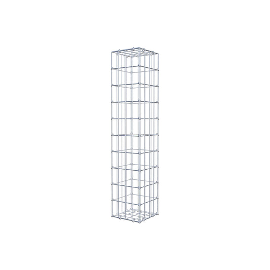 Gabion 100 cm x 20 cm x 20 cm (L x H x D), maskestørrelse 5 cm x 10 cm, C-ring