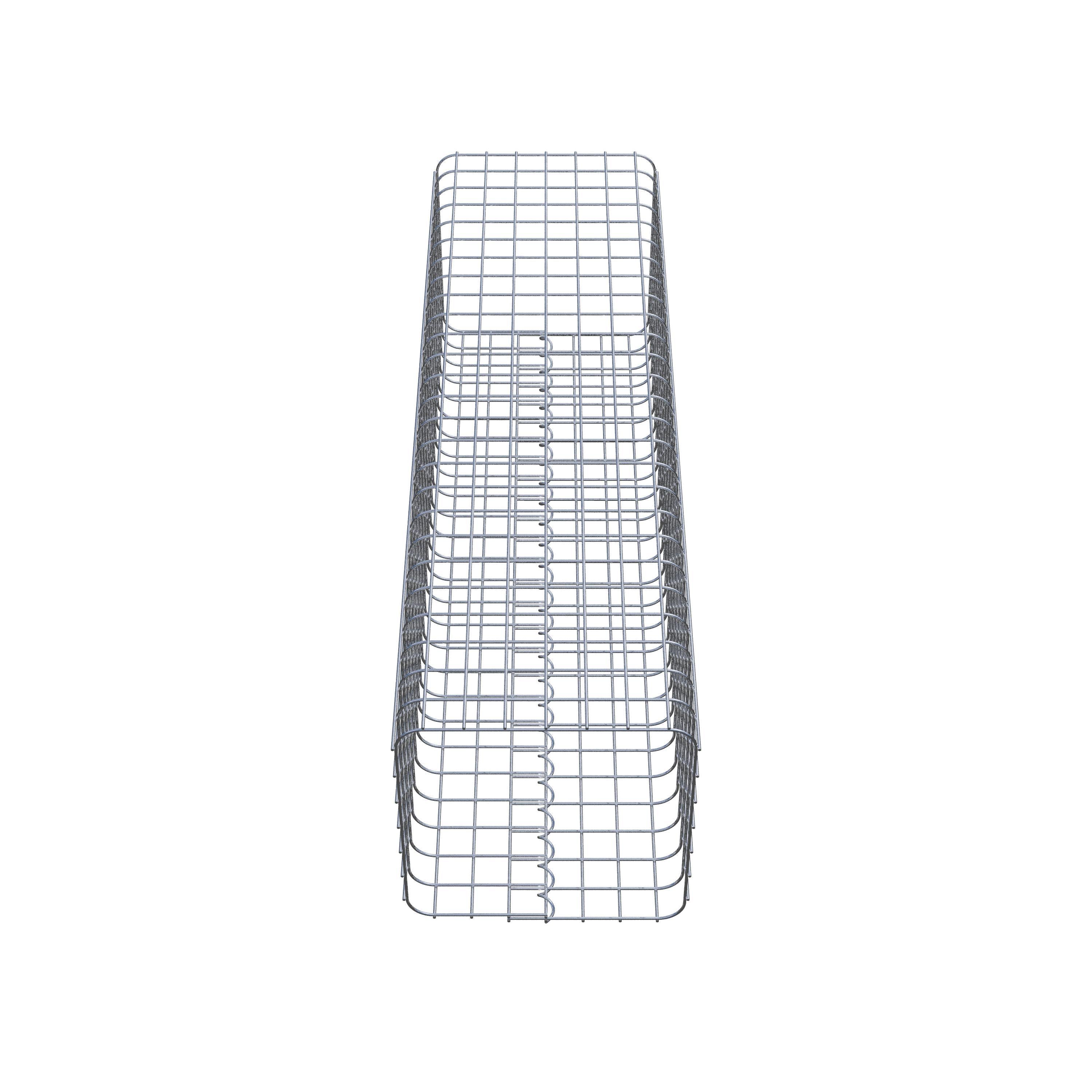 Gabion column 42 x 42 cm MW 5 x 5 cm square