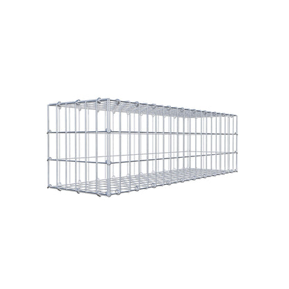 Gabião 100 cm x 30 cm x 30 cm (C x A x P), malhagem 5 cm x 10 cm, anel C