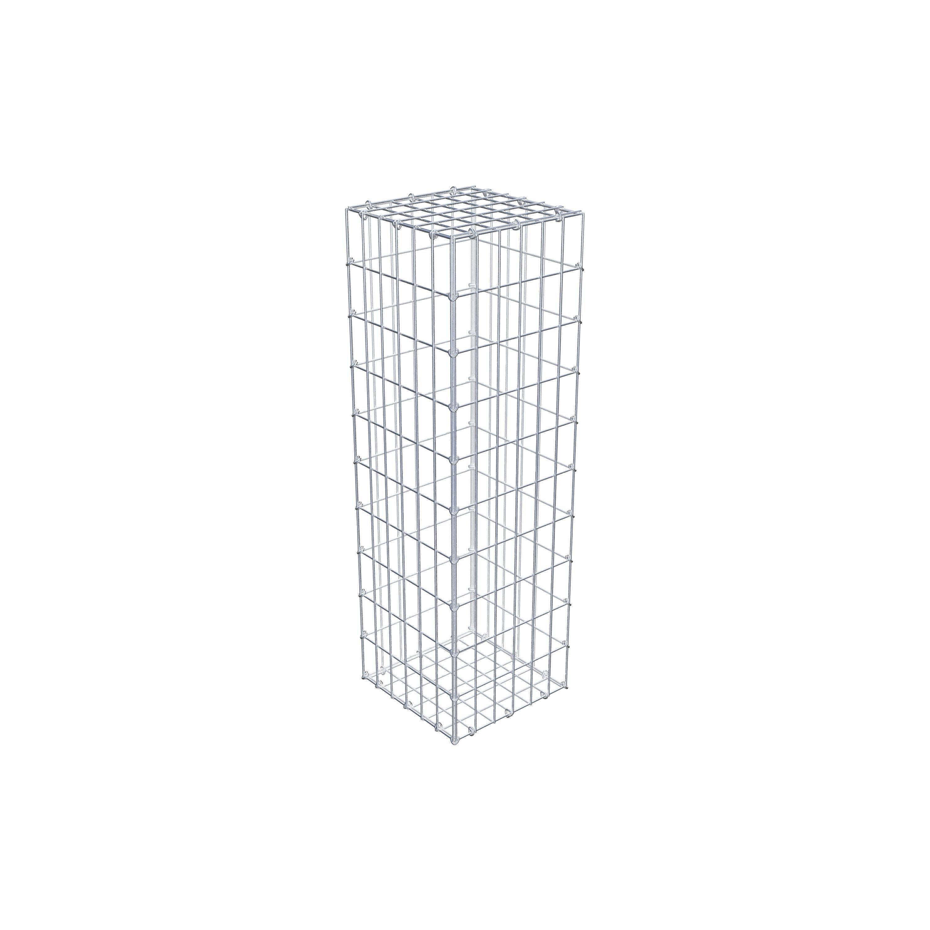 Gabion 100 cm x 30 cm x 30 cm (L x H x D), mesh size 5 cm x 10 cm, C-ring