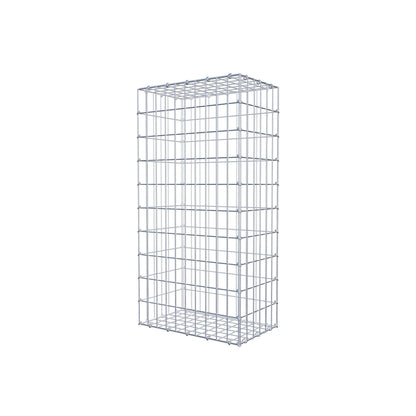 Gabion 100 cm x 30 cm x 50 cm (L x H x P), mailles 5 cm x 10 cm, anneau en C