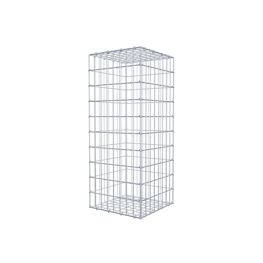 Gabion 100 cm x 40 cm x 40 cm (L x H x P), mailles 5 cm x 10 cm, anneau en C