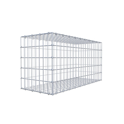 Gabion 100 cm x 50 cm x 40 cm (L x H x D), maskstorlek 5 cm x 10 cm, C-ring