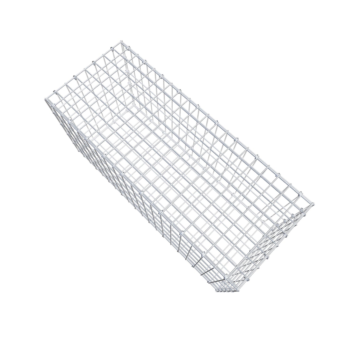 Gabion 100 cm x 50 cm x 40 cm (L x H x D), maskstorlek 5 cm x 10 cm, C-ring