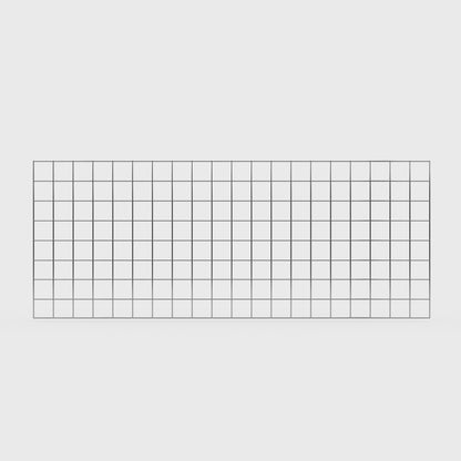 Grade 5 x 5 cm tamanho da malha