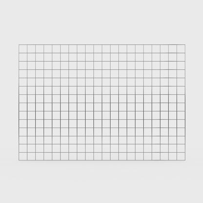 Grade 5 x 5 cm tamanho da malha