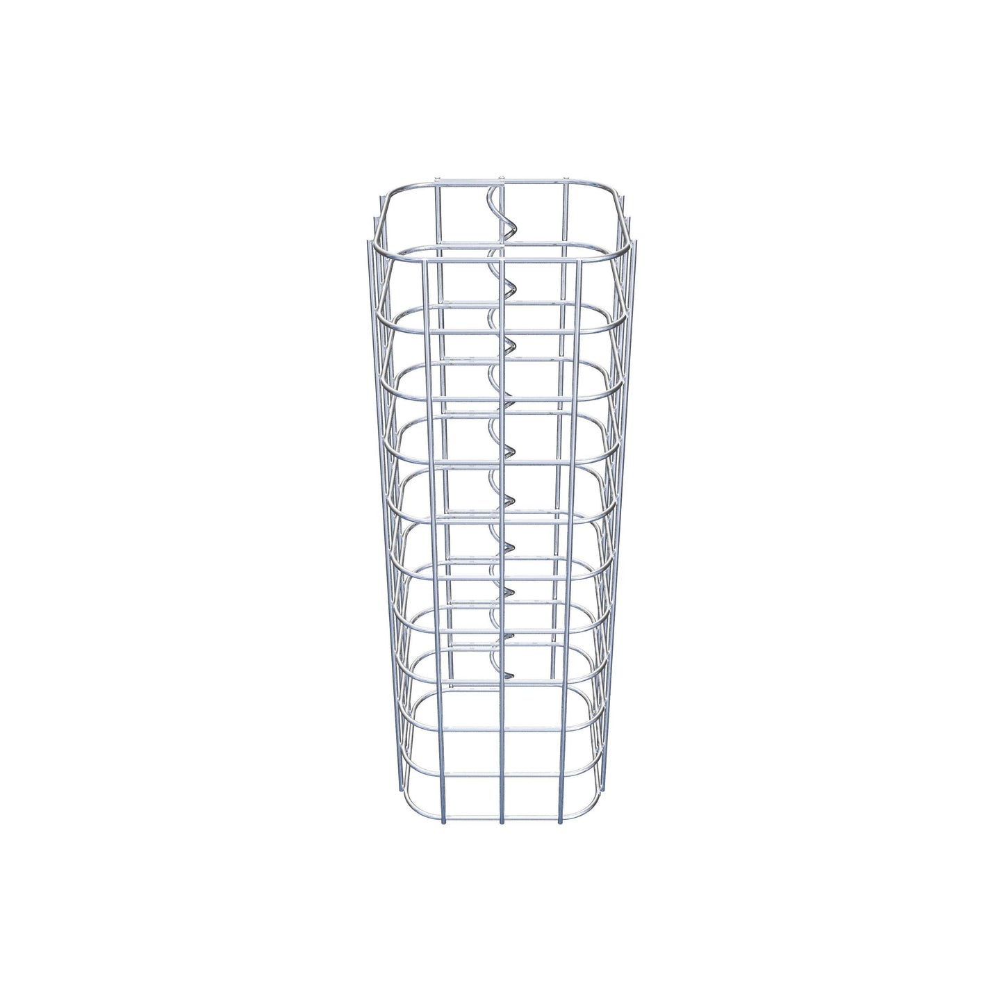 Gabionsøjle 17 x 17 cm, MW 5 x 5 cm kvadratisk