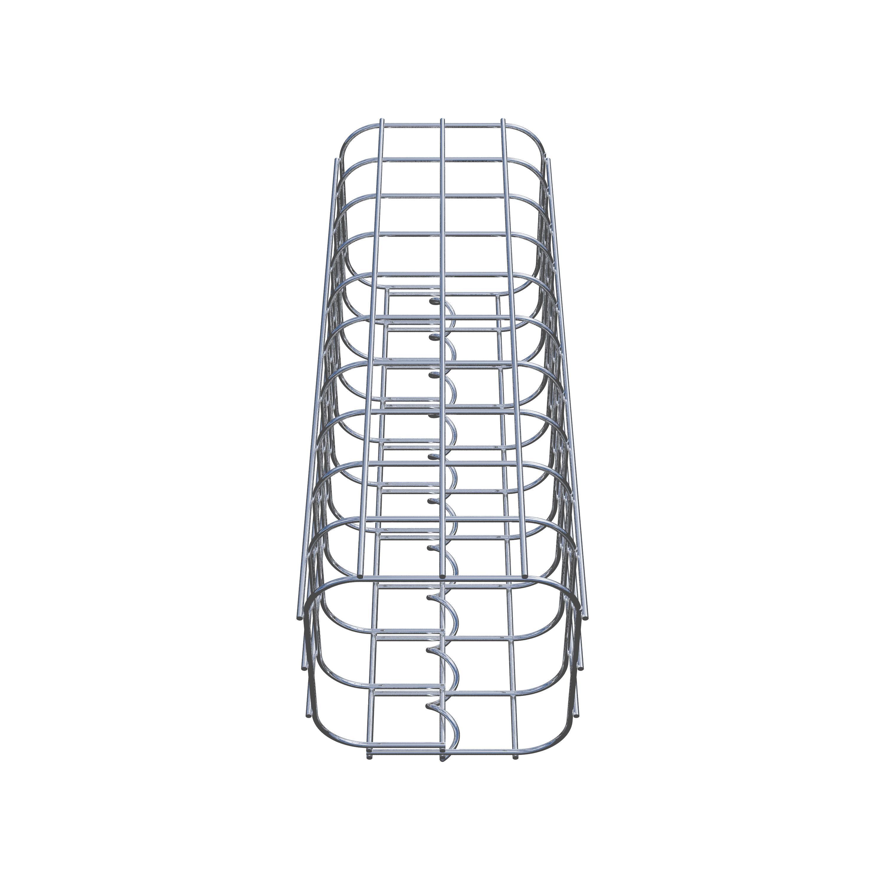 Gabion column 17 x 17 cm, MW 5 x 5 cm square