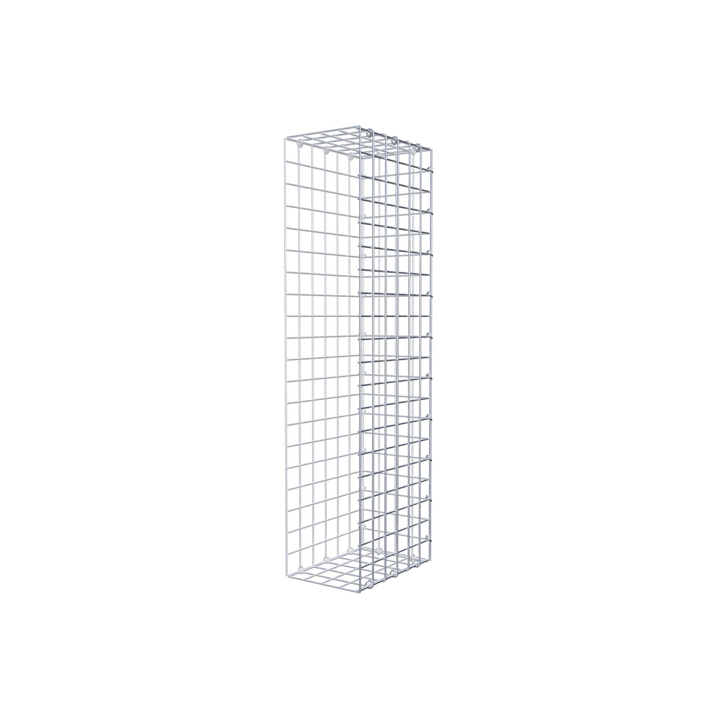 Gabião Tipo 2 100 cm x 30 cm x 20 cm (C x A x P), malhagem 5 cm x 5 cm, anel C