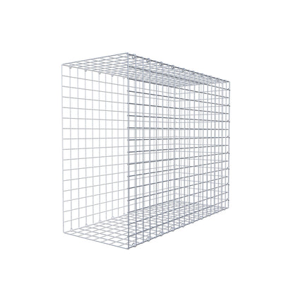 Mounted gabion type 2 100 cm x 80 cm x 40 cm (L x H x D), mesh size 5 cm x 5 cm, C-ring