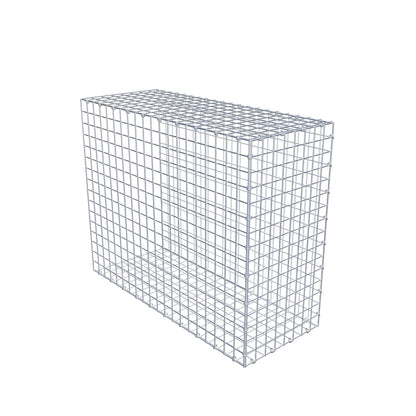 Mounted gabion type 2 100 cm x 80 cm x 40 cm (L x H x D), mesh size 5 cm x 5 cm, C-ring