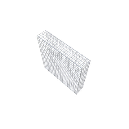 Anbaugabione Typ 2 100 cm x 100 cm x 20 cm (L x H x T), Maschenweite 5 cm x 5 cm, C-Ring