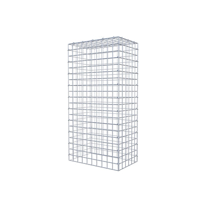 Monteret gabion type 3 100 cm x 30 cm x 50 cm (L x H x D), maskestørrelse 5 cm x 5 cm, C-ring