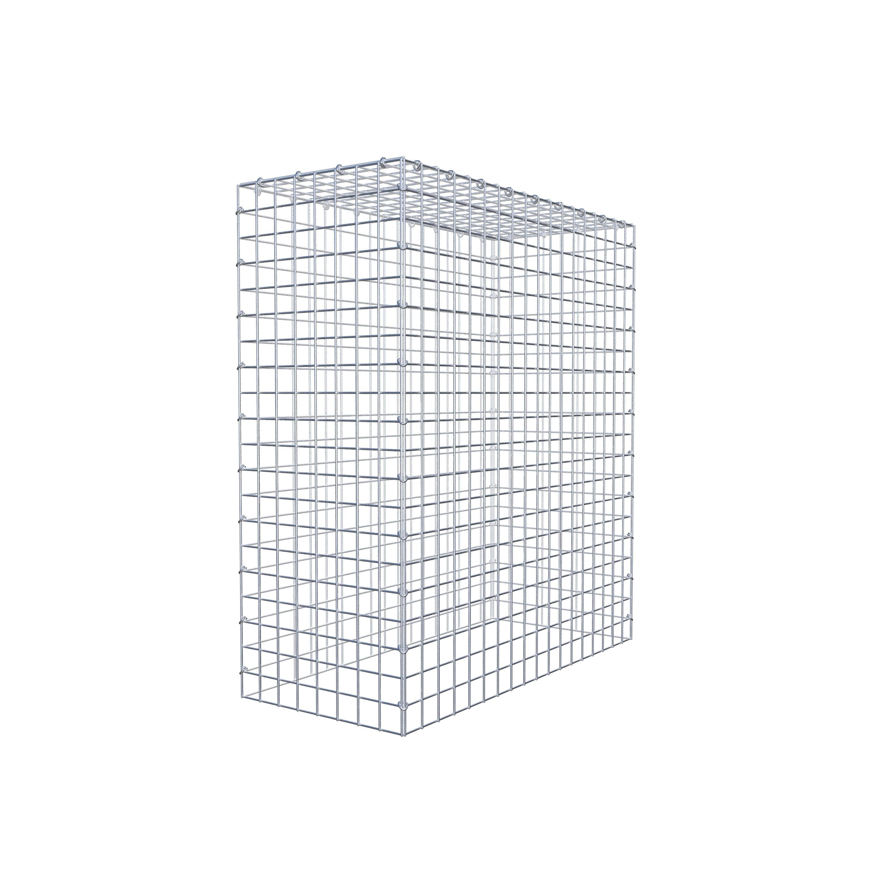 Gabião Tipo 3 100 cm x 90 cm x 40 cm (C x A x P), malhagem 5 cm x 5 cm, anel C