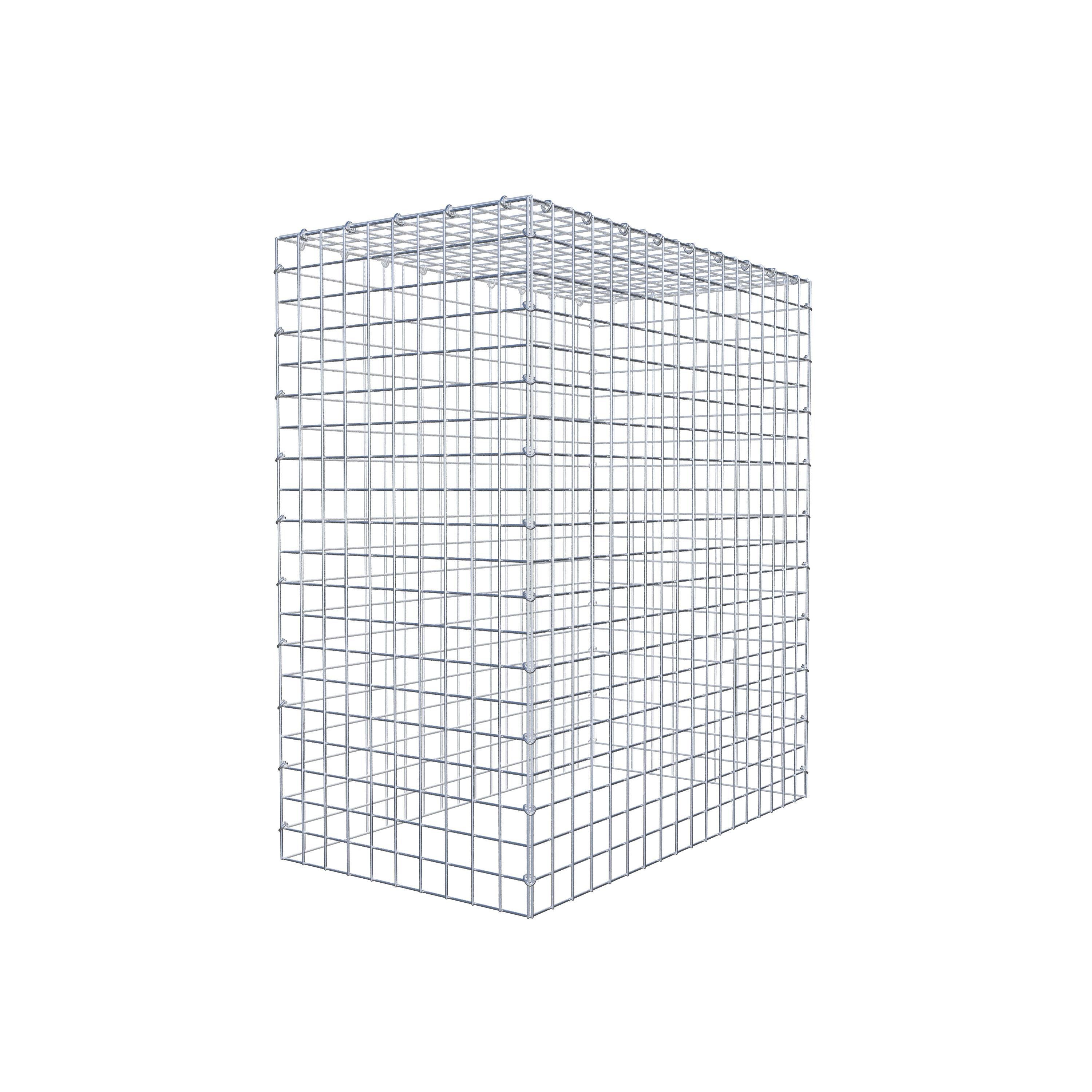 Gabião Tipo 3 100 cm x 90 cm x 50 cm (C x A x P), malhagem 5 cm x 5 cm, anel C