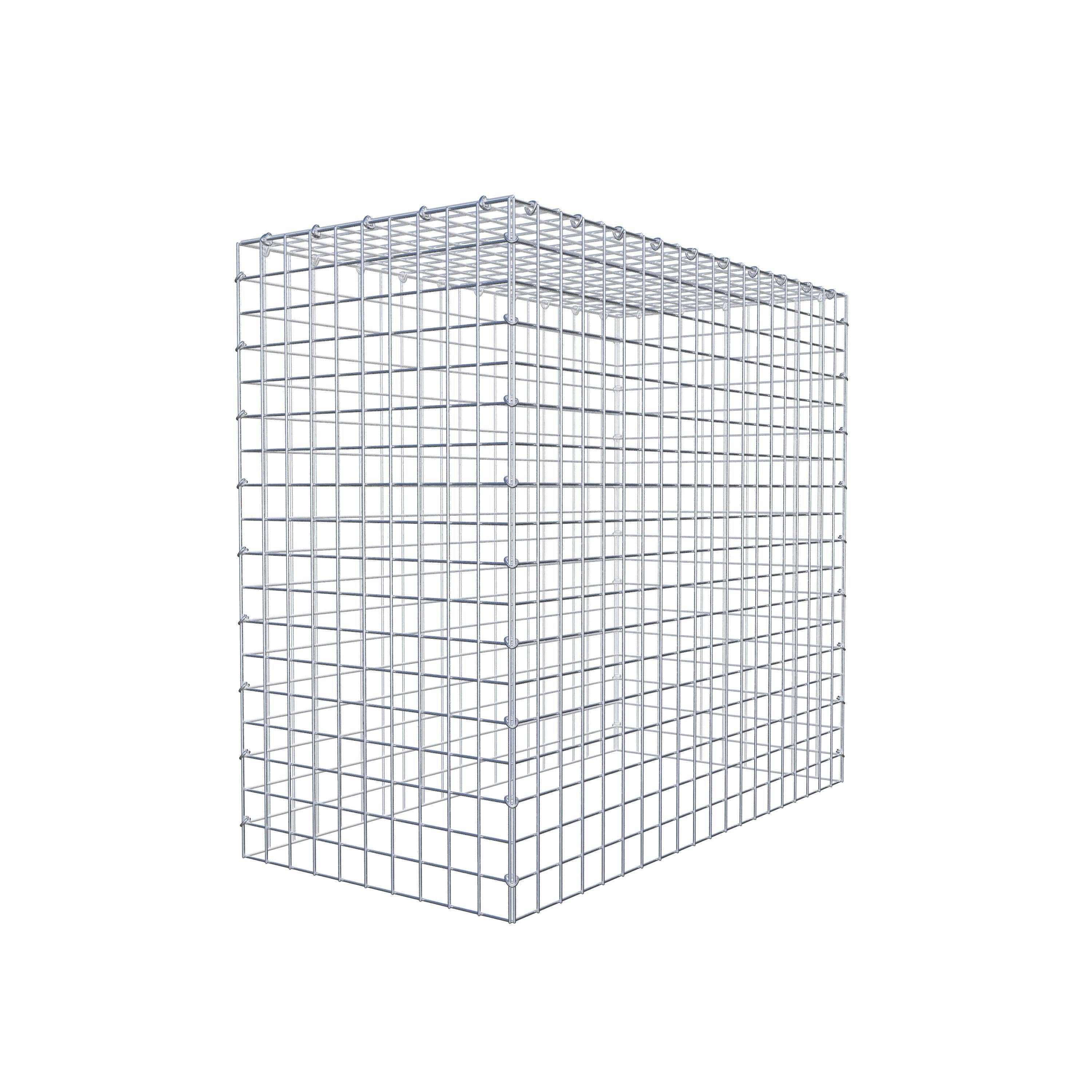 Gabião Tipo 3 100 cm x 90 cm x 50 cm (C x A x P), malhagem 5 cm x 5 cm, anel C