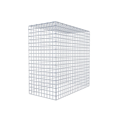 Mounted gabion type 3 100 cm x 100 cm x 50 cm (L x H x D), mesh size 5 cm x 5 cm, C-ring