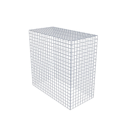 Mounted gabion type 3 100 cm x 100 cm x 50 cm (L x H x D), mesh size 5 cm x 5 cm, C-ring