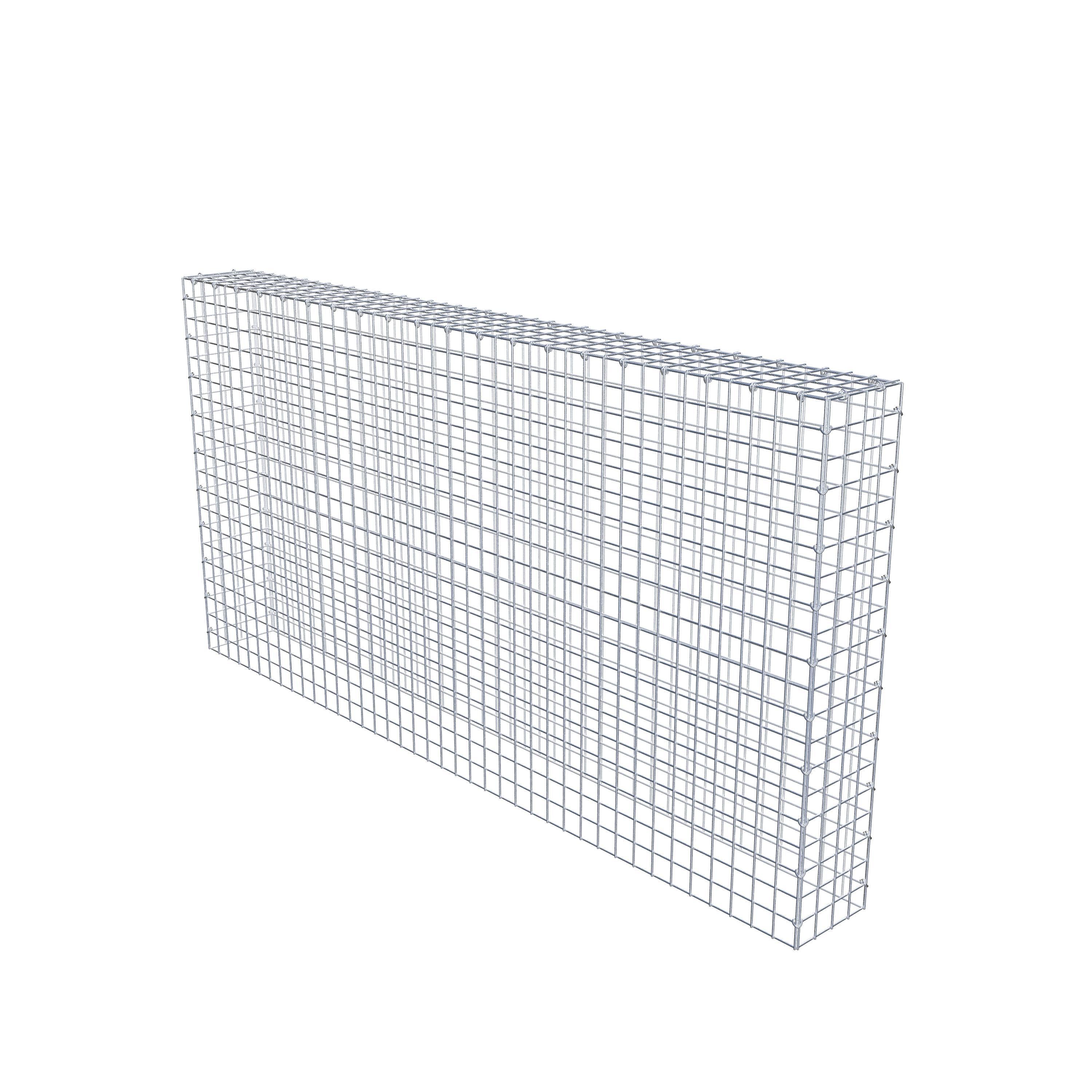 Mounted gabion type 3 200 cm x 100 cm x 20 cm (L x H x D), mesh size 5 cm x 5 cm, C-ring