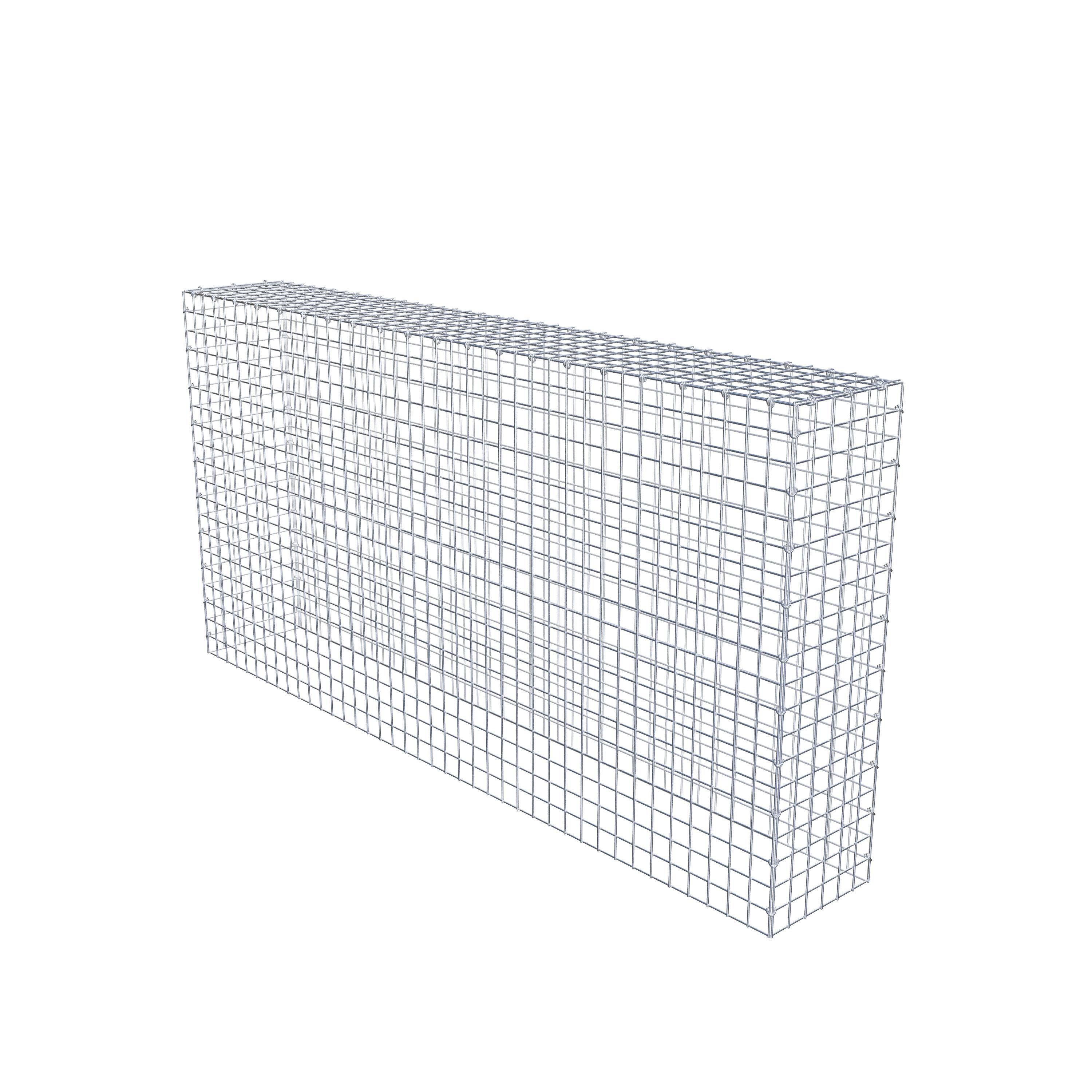 Mounted gabion type 3 200 cm x 100 cm x 30 cm (L x H x D), mesh size 5 cm x 5 cm, C-ring