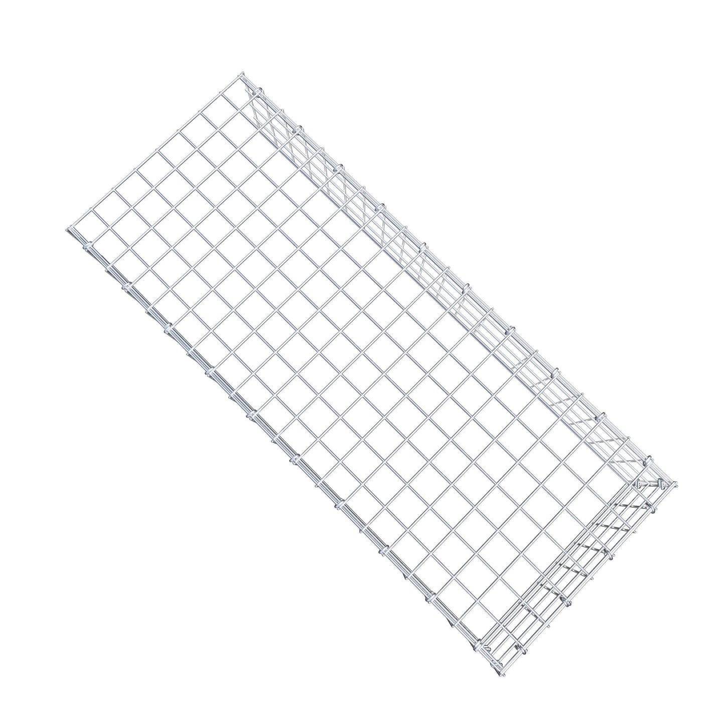 Gabião Tipo 4 100 cm x 20 cm x 40 cm (C x A x P), malhagem 5 cm x 5 cm, anel C