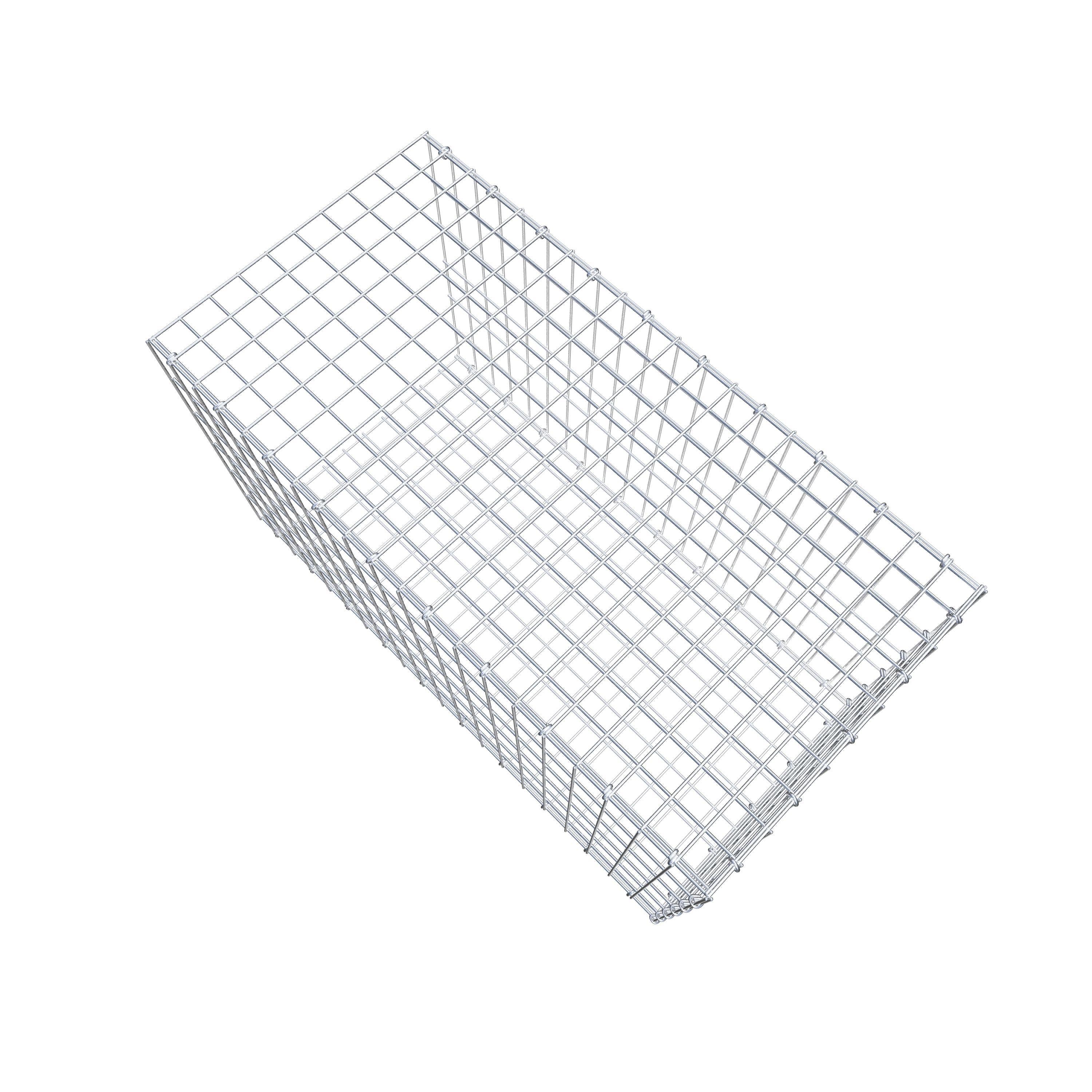 Pile aggiuntivo tipo 2 100 cm x 60 cm x 50 cm, maglia 5 cm x 10 cm, anello a C