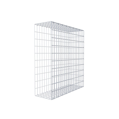 Pile aggiuntivo tipo 2 100 cm x 90 cm x 30 cm, maglia 5 cm x 10 cm, anello a C