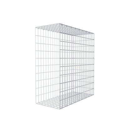 Monteret gabion type 2 100 cm x 90 cm x 40 cm, maskestørrelse 5 cm x 10 cm, C-ring