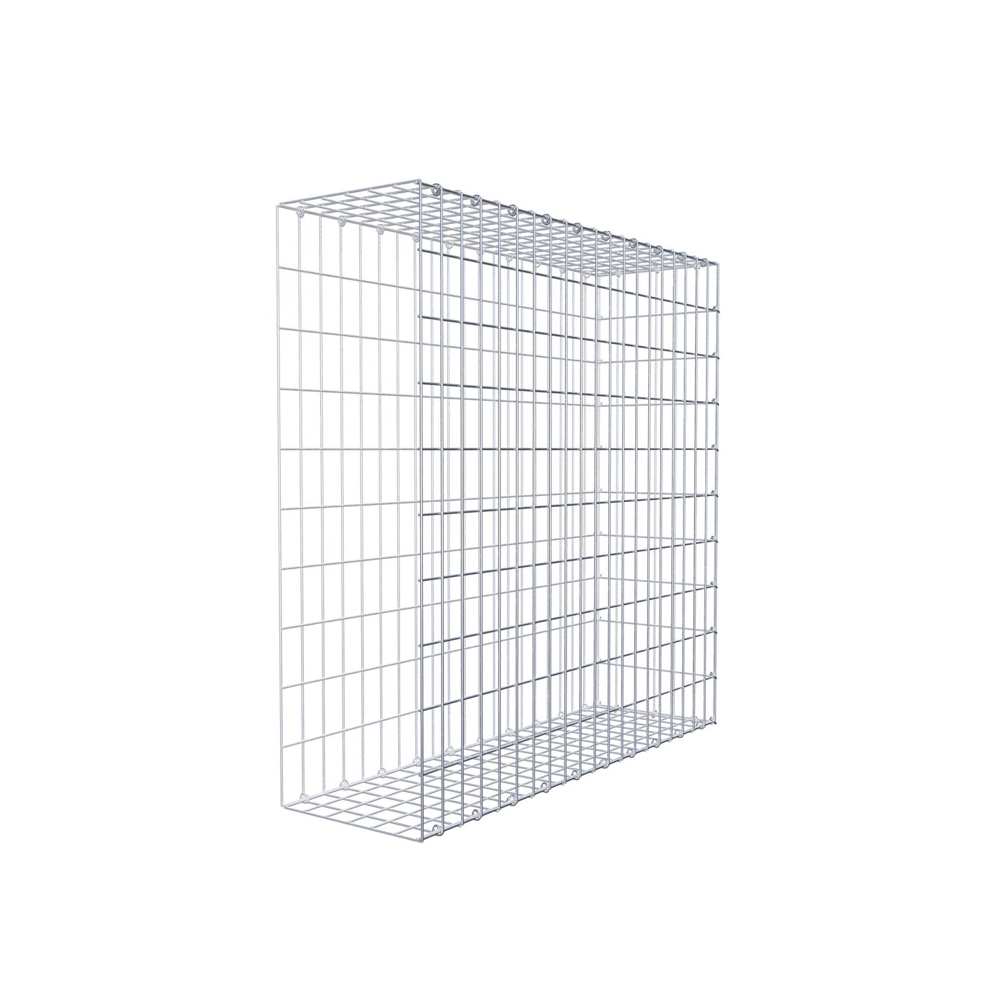 Gabião tipo 2 100 cm x 100 cm x 30 cm, malhagem 5 cm x 10 cm, anel C