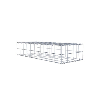 Anbaugabione Typ 2 100 cm x 20 cm x 40 cm (L x H x T), Maschenweite 10 cm x 10 cm, C-Ring