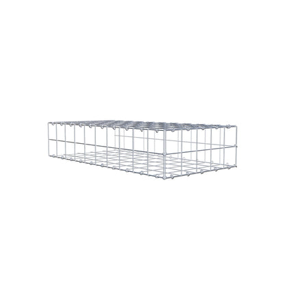 Gabbione aggiuntivo di tipo 2 100 cm x 20 cm x 50 cm (L x A x P), maglia 10 cm x 10 cm, anello a C