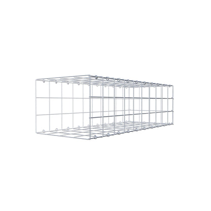 Anbaugabione Typ 2 100 cm x 30 cm x 40 cm (L x H x T), Maschenweite 10 cm x 10 cm, C-Ring