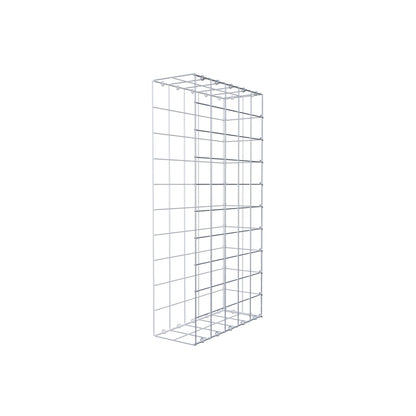 Mounted gabion type 2 100 cm x 50 cm x 20 cm (L x H x D), mesh size 10 cm x 10 cm, C-ring