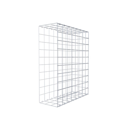 Fourche rapportée type 2 100 cm x 80 cm x 30 cm (L x H x P), mailles 10 cm x 10 cm, anneau C