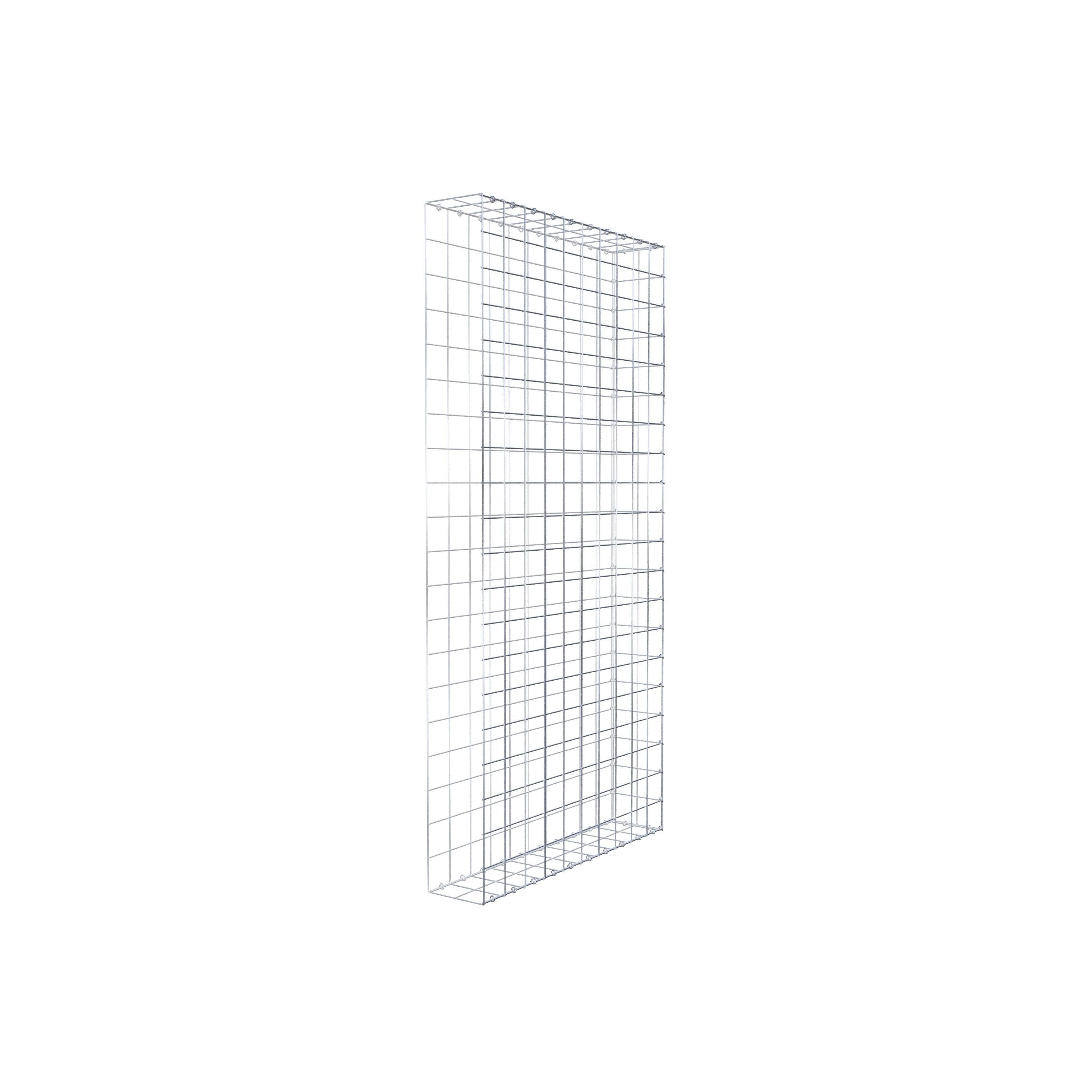 Anbaugabione Typ 2 200 cm x 100 cm x 20 cm (L x H x T), Maschenweite 10 cm x 10 cm, C-Ring