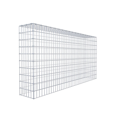 Monteret gabion type 3 200 cm x 100 cm x 30 cm (L x H x D), maskestørrelse 5 cm x 10 cm, C-ring