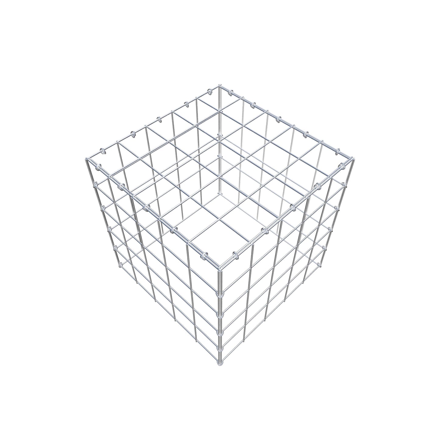 Gavión adicional tipo 3 50 cm x 50 cm x 50 cm (L x A x P), malla 10 cm x 10 cm, anillo en C