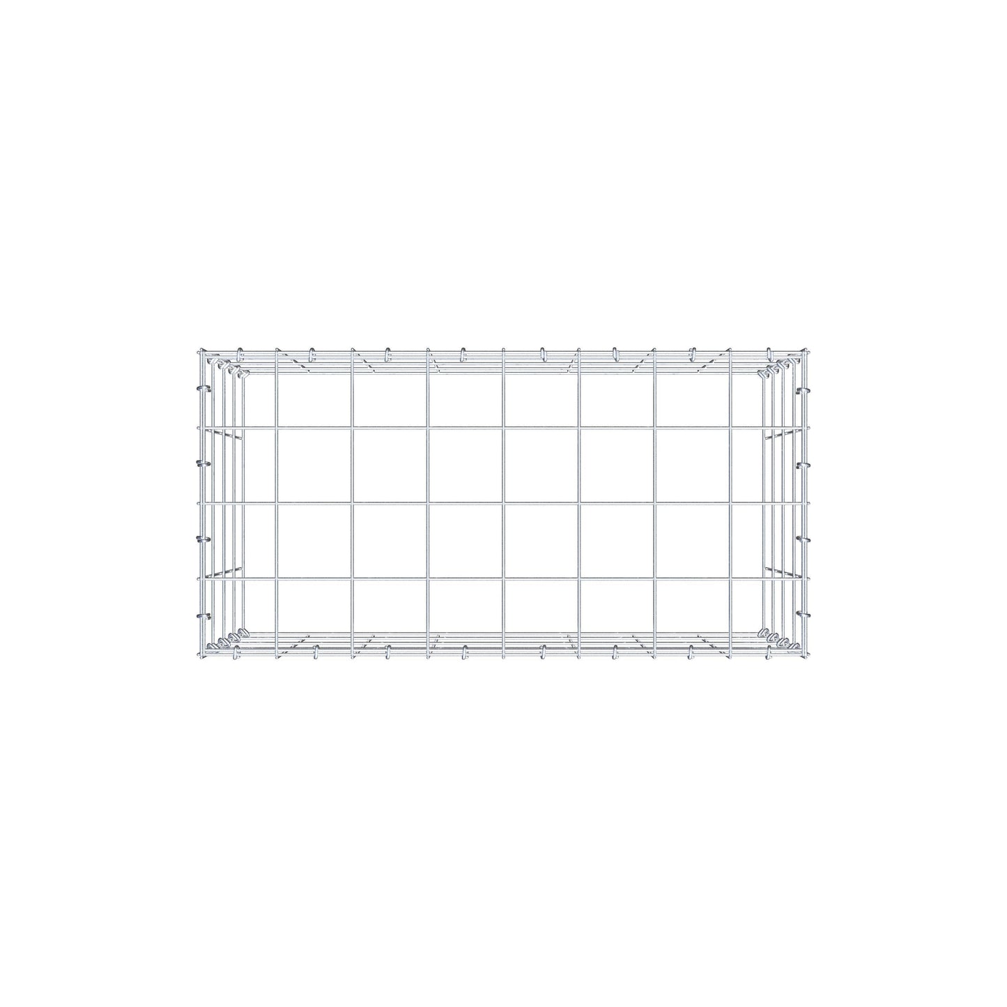 Tilläggspåle typ 3 80 cm x 40 cm x 40 cm (L x H x D), maskstorlek 10 cm x 10 cm, C-ring