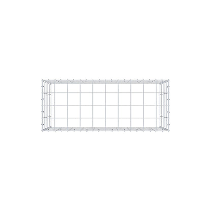 Anbaugabione Typ 3 100 cm x 50 cm x 40 cm (L x H x T), Maschenweite 10 cm x 10 cm, C-Ring