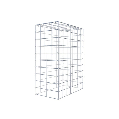 Anbaugabione Typ 3 100 cm x 70 cm x 40 cm (L x H x T), Maschenweite 10 cm x 10 cm, C-Ring