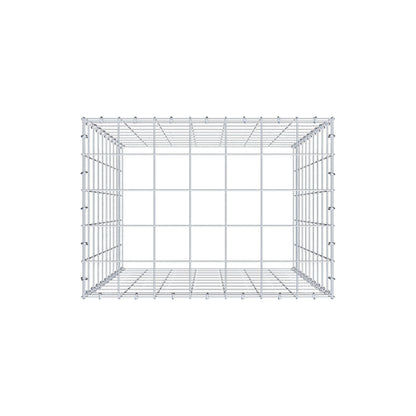 Gabbione aggiuntivo di tipo 3 100 cm x 70 cm x 50 cm (L x H x P), maglia 10 cm x 10 cm, anello a C