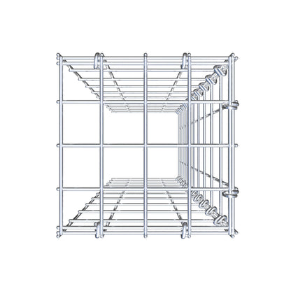 Extra gabion typ 4 100 cm x 20 cm x 20 cm (L x H x D), maskstorlek 5 cm x 10 cm, C-ring