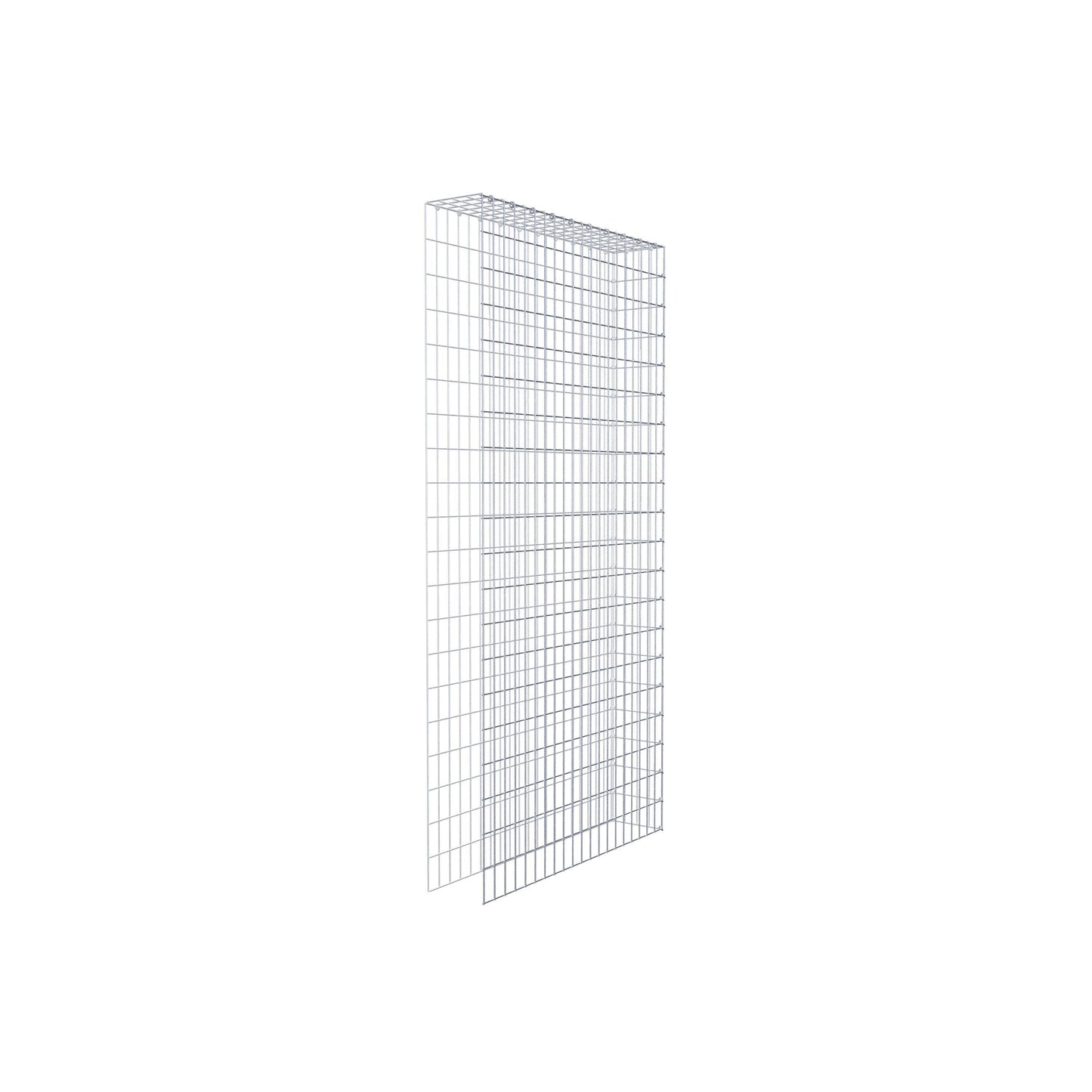 Mounted gabion type 4 200 cm x 100 cm x 20 cm (L x H x D), mesh size 5 cm x 10 cm, C-ring