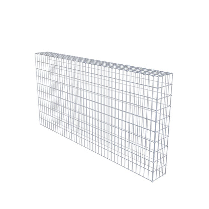 Mounted gabion type 4 200 cm x 100 cm x 20 cm (L x H x D), mesh size 5 cm x 10 cm, C-ring