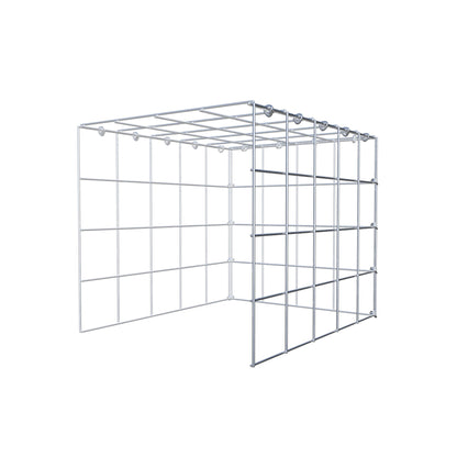 Gabião Tipo 4 50 cm x 40 cm x 40 cm (C x A x P), malhagem 10 cm x 10 cm, anel C