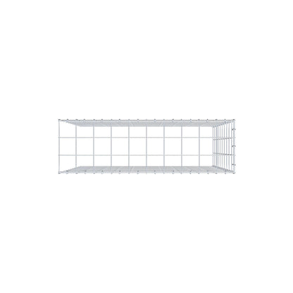 Anbaugabione Typ 4 100 cm x 100 cm x 30 cm (L x H x T), Maschenweite 10 cm x 10 cm, C-Ring