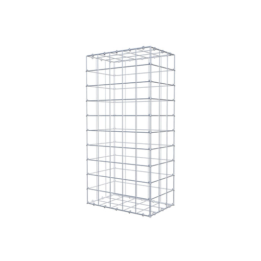 Gabion 100 cm x 30 cm x 50 cm (L x H x D), mesh size 10 cm x 10 cm, C-ring