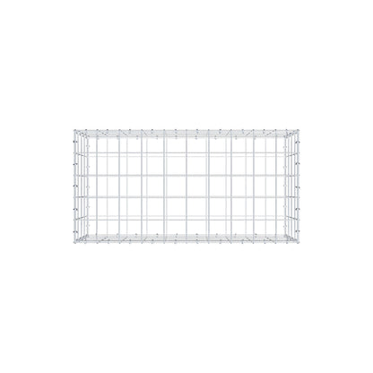 Gabion 100 cm x 40 cm x 50 cm (L x H x D), maskestørrelse 10 cm x 10 cm, C-ring
